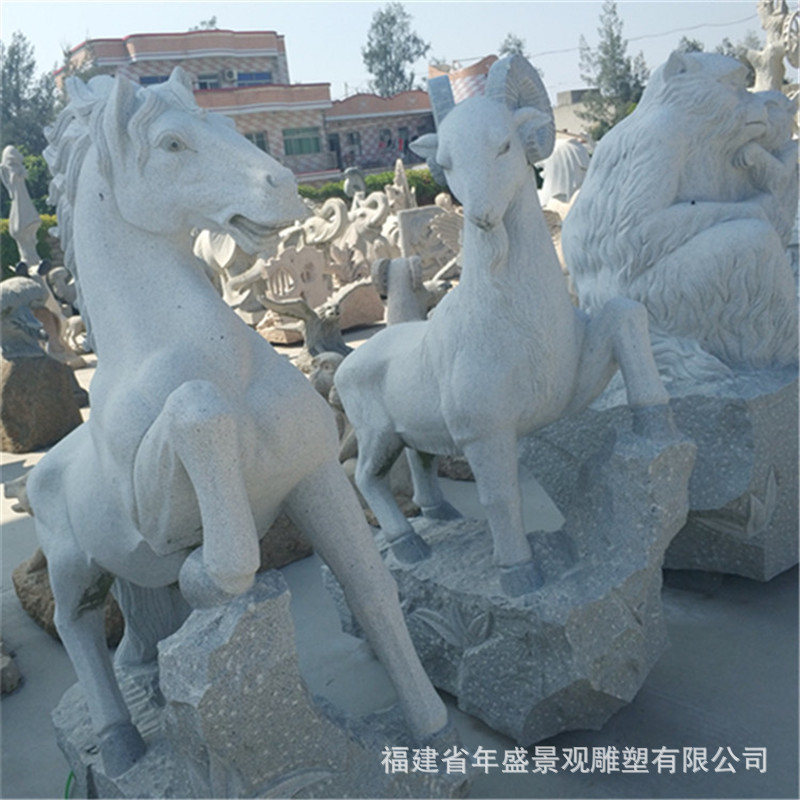 精美汉白玉菱形石雕(图1)